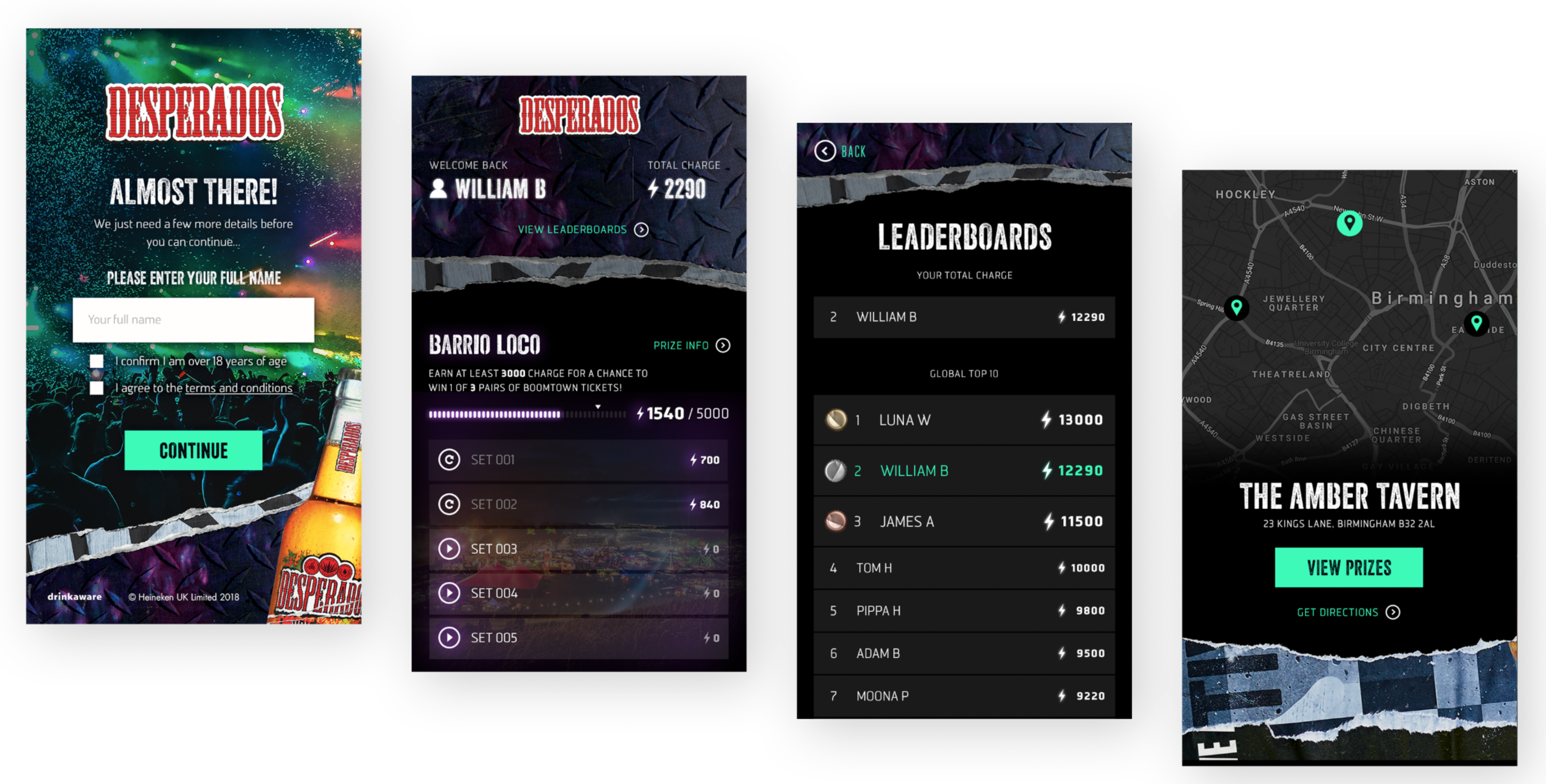 Screenshot Of A Gamification For Desperados